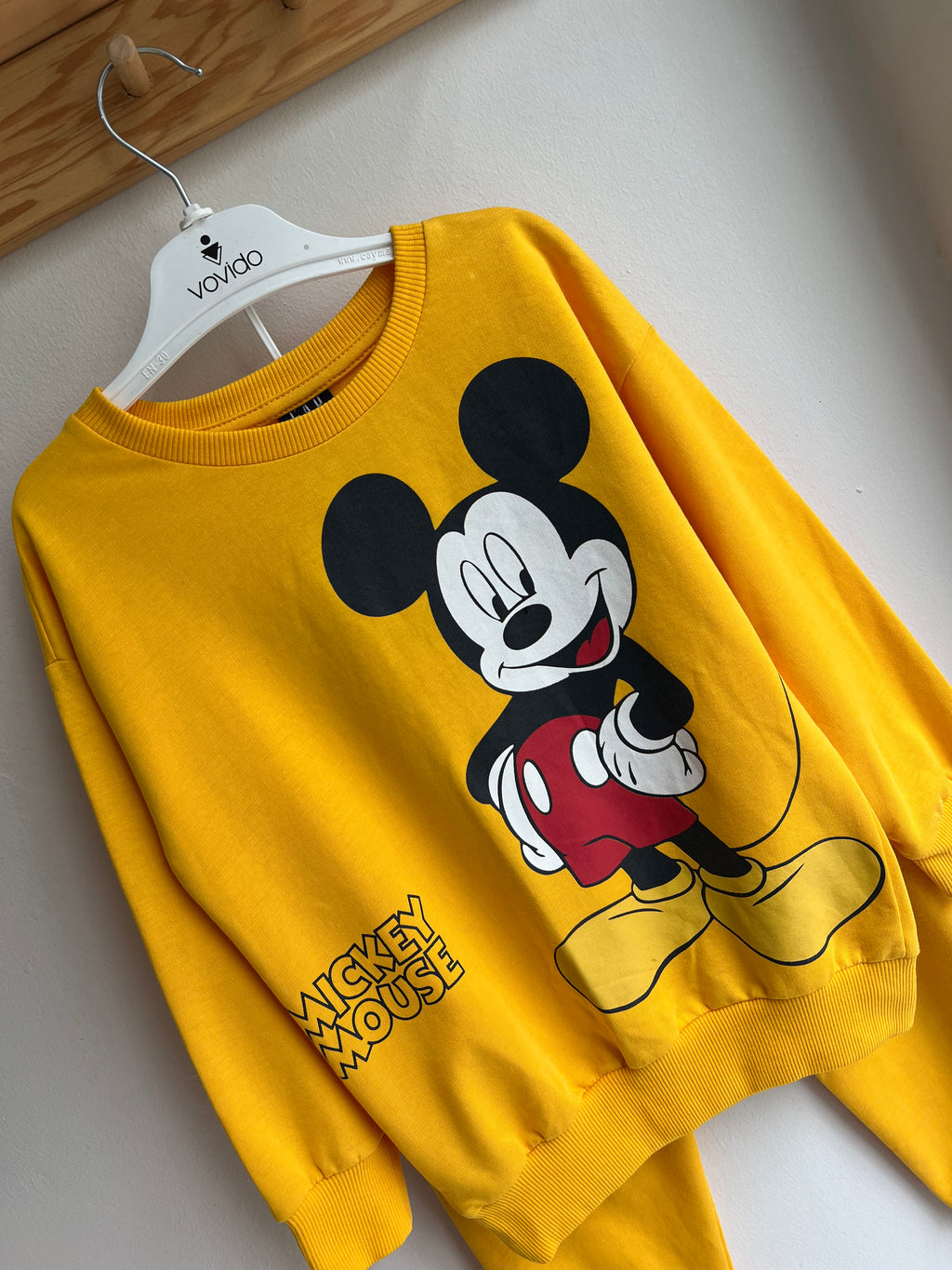 Mickey Mouse Baskılı Takım