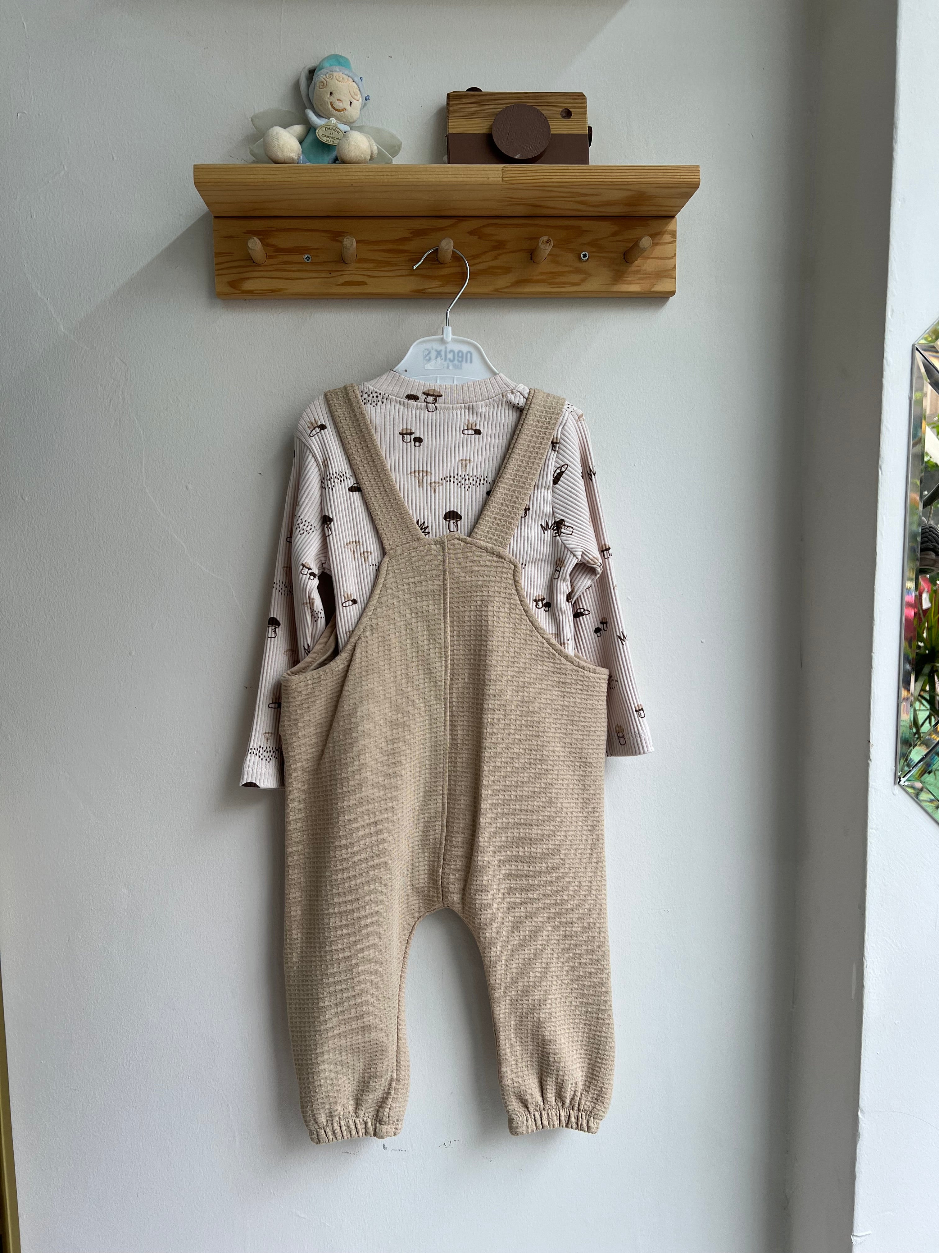 Camel Salopet Takım
