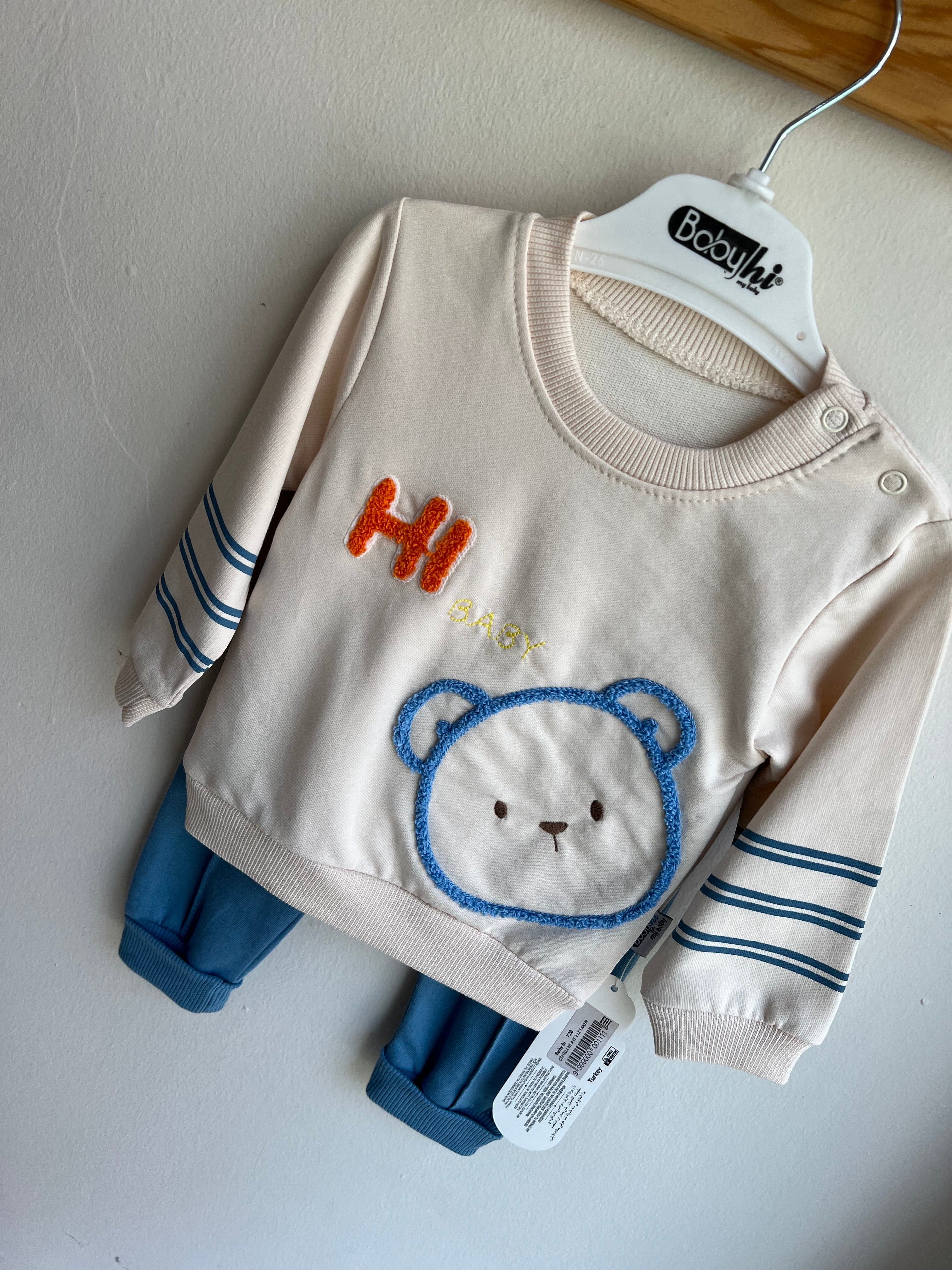 Ayıcıklı Mavi Takım
