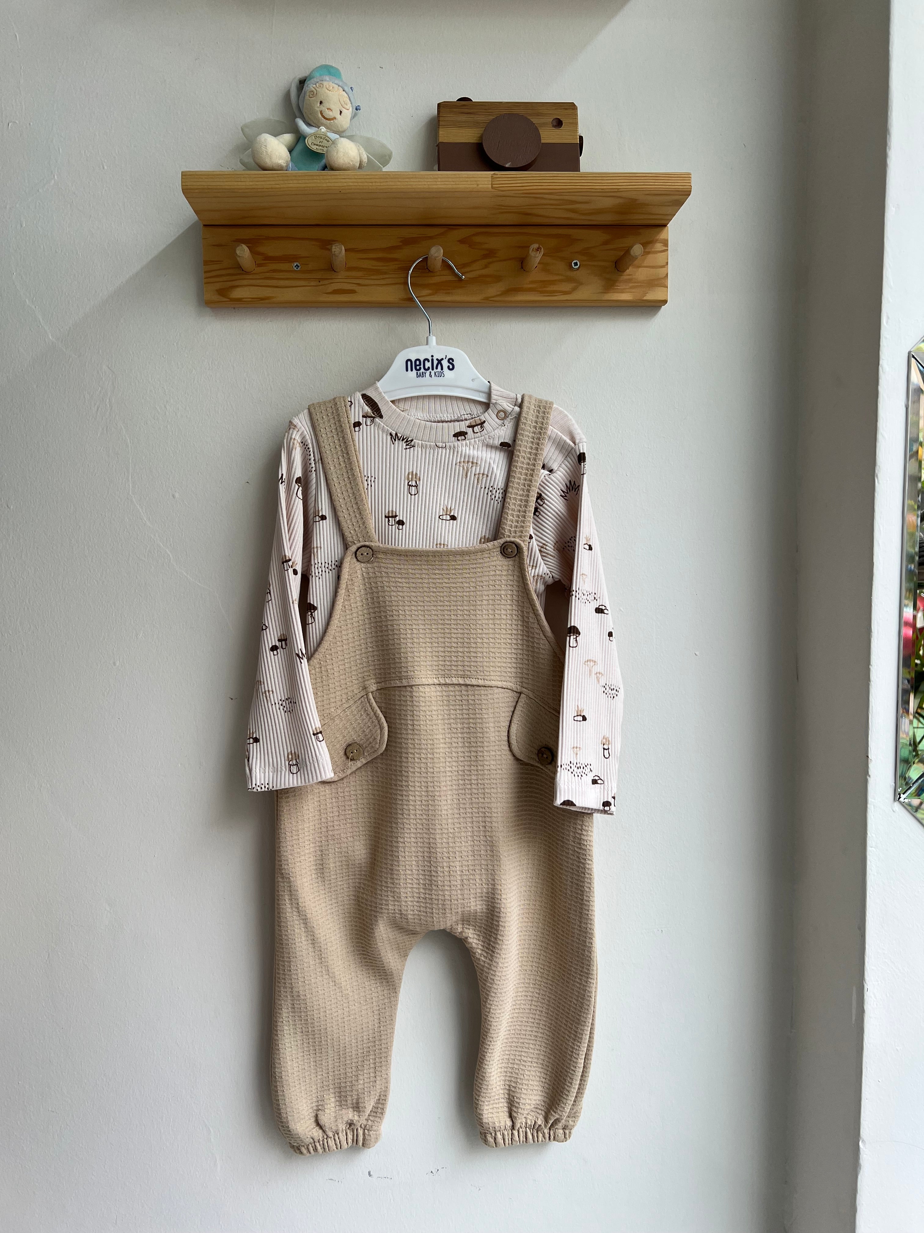 Camel Salopet Takım