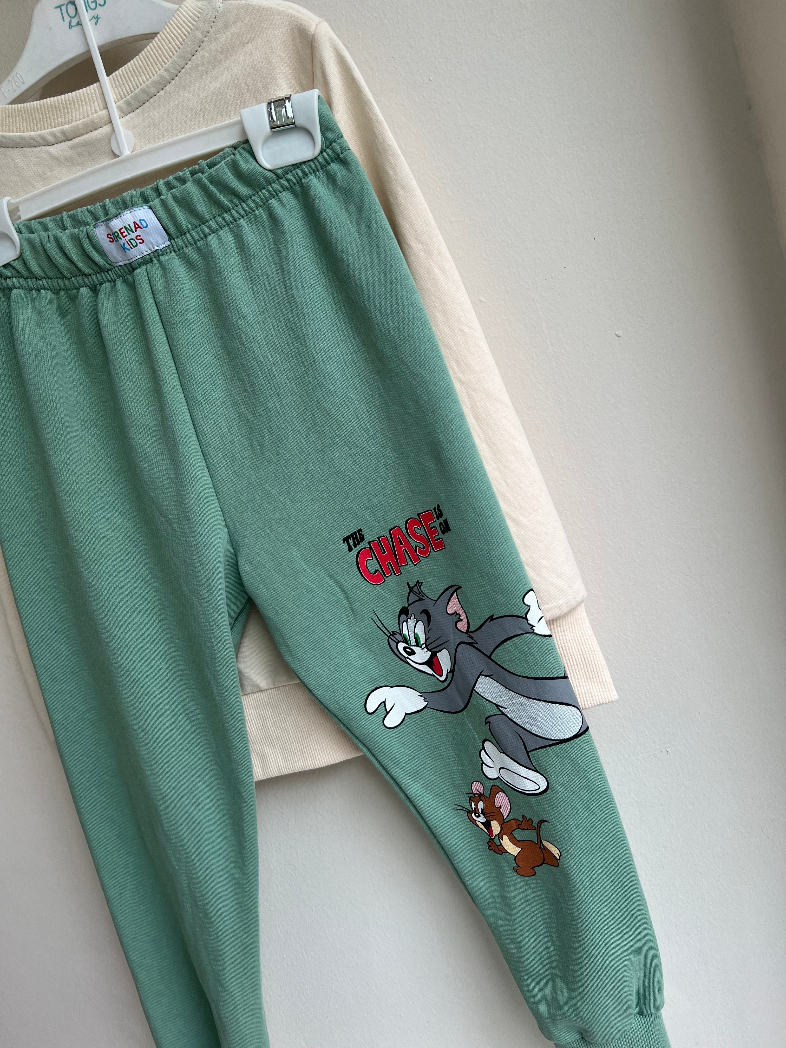 Tom ve Jerry Baskılı Takım