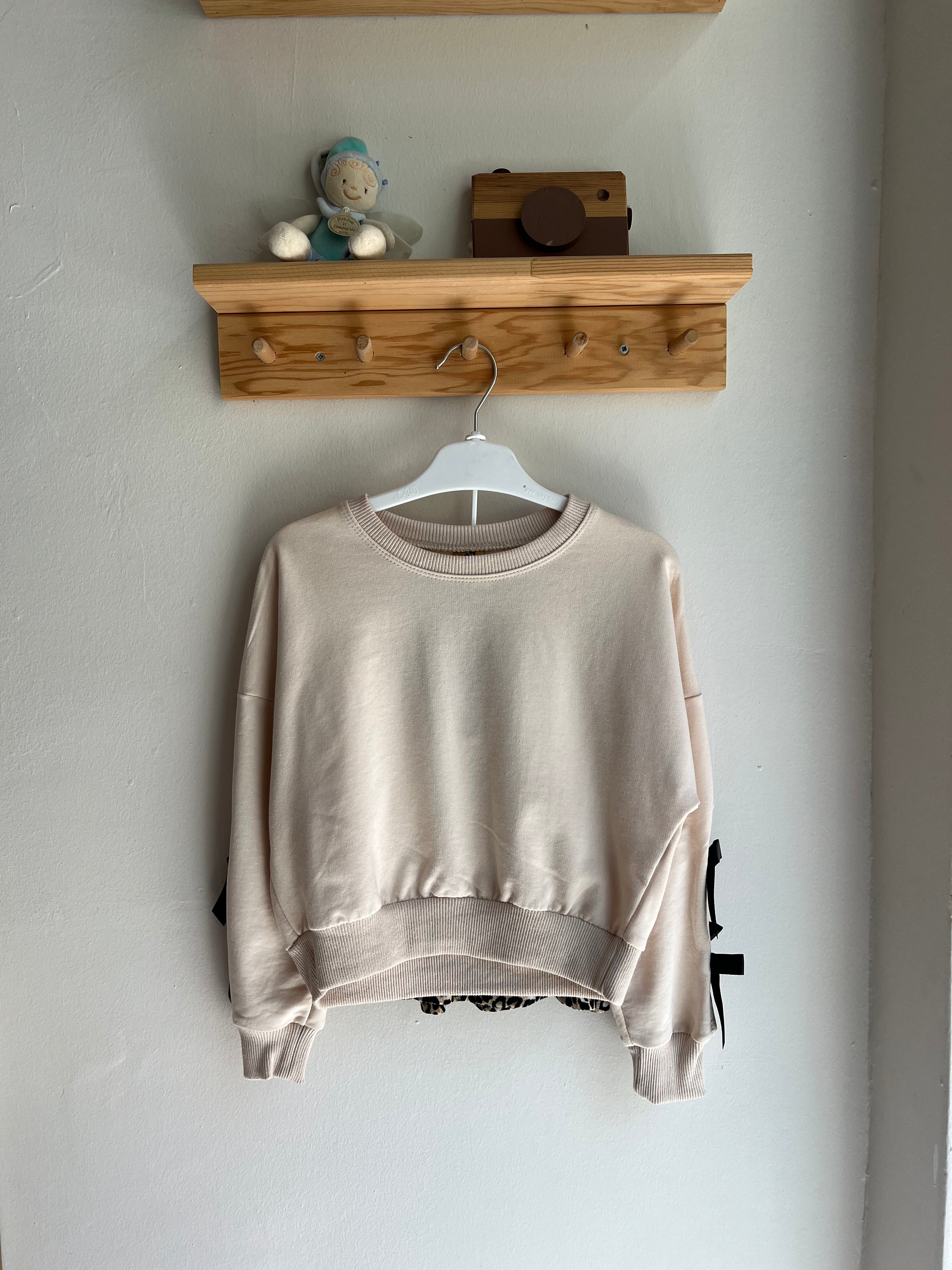 Leopar Etekli Sweat Takım