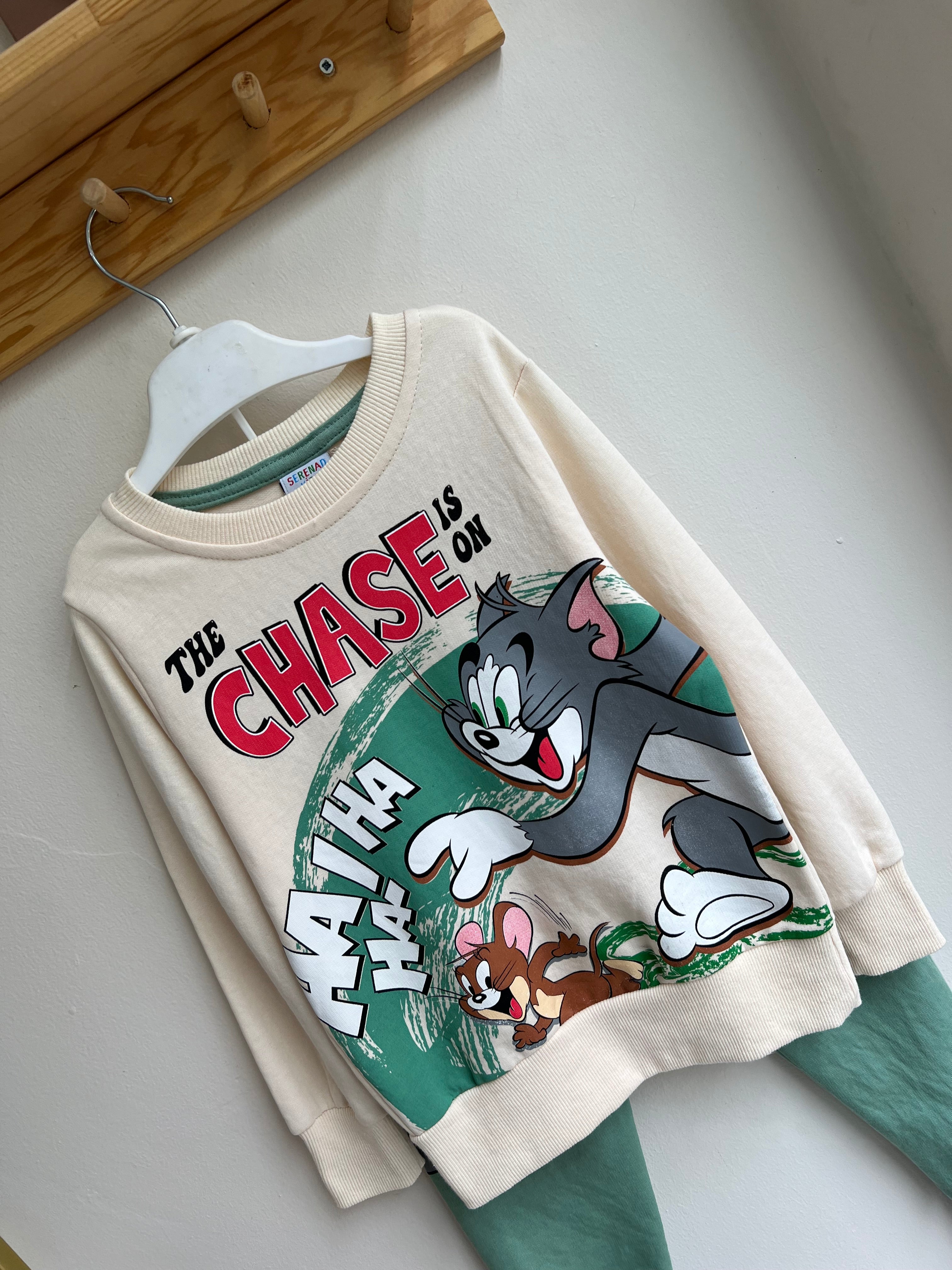 Tom ve Jerry Baskılı Takım
