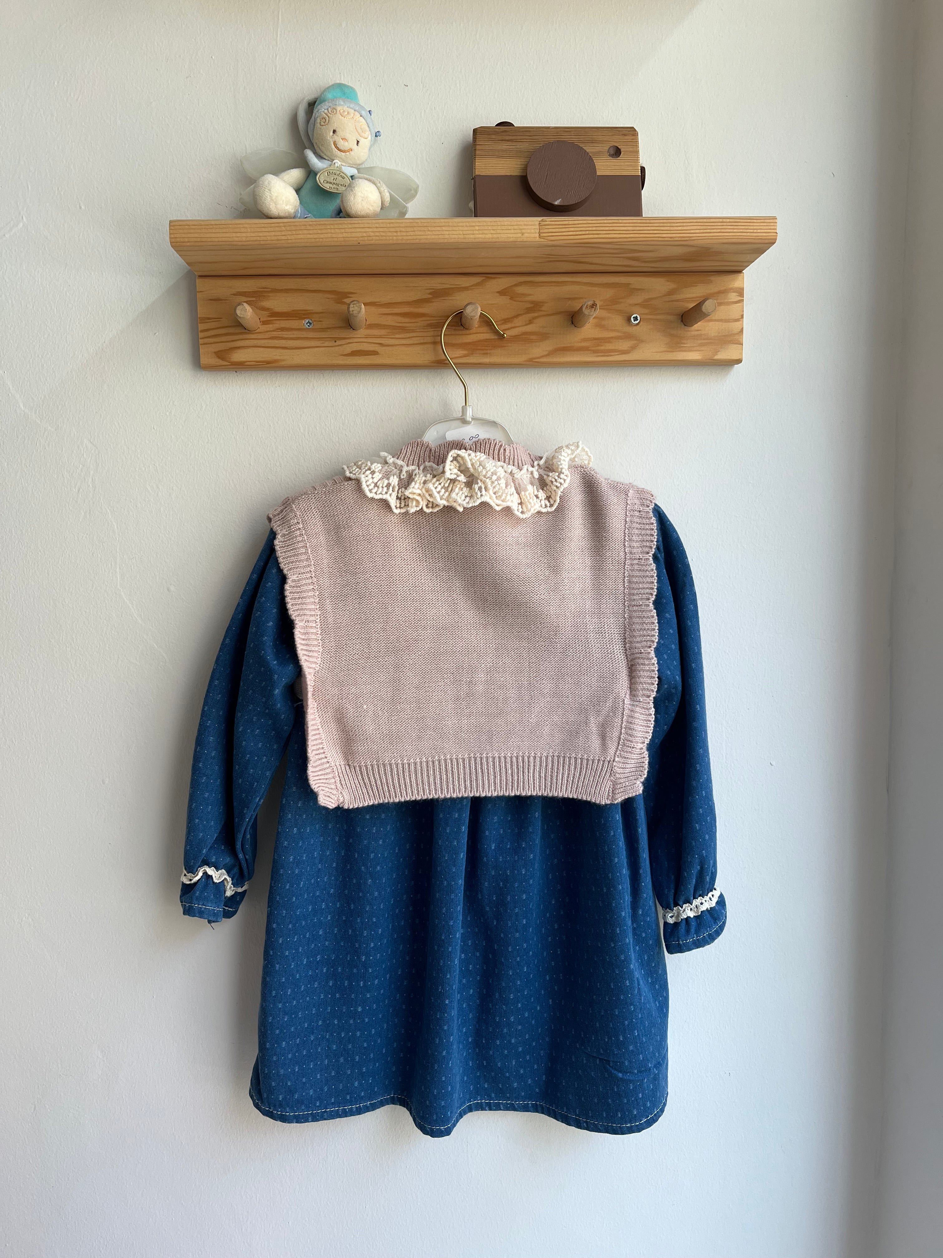 Süveterli Kot Elbise